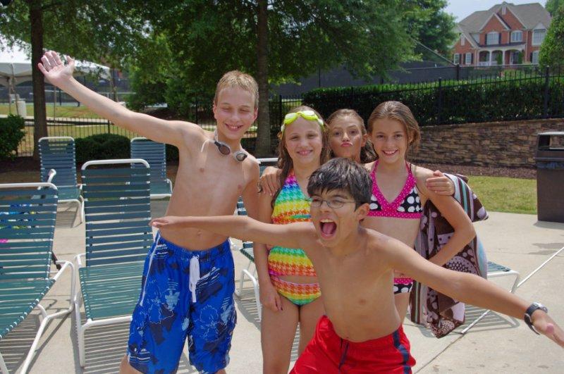 At the Pool